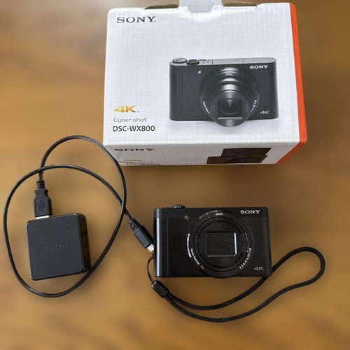 Sony cyber shot dsc wx800 - sony, 4k